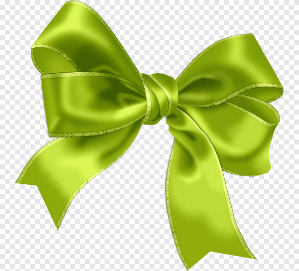 Бант на прозрачном фоне