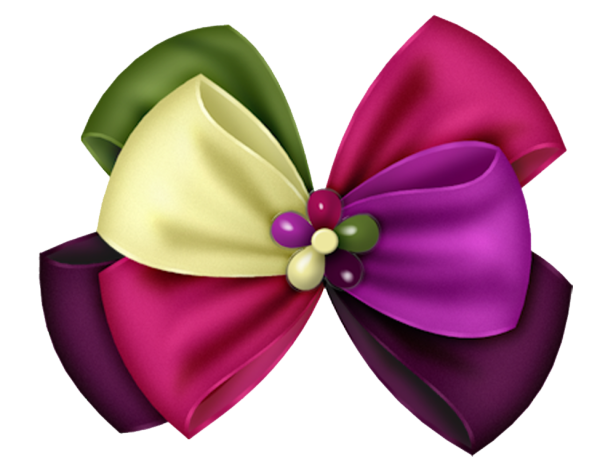 Разноцветные бантики