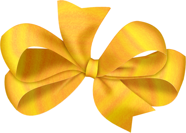 Желтый бантик