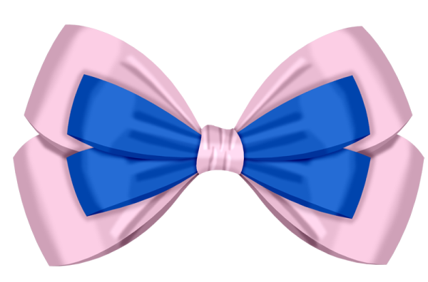 Для детей без фона бант