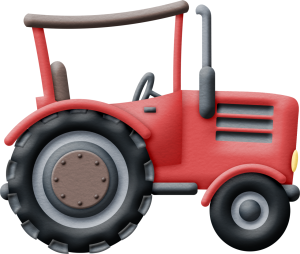 Трактор мультяшное