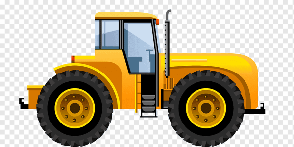 Тракторы мультяшные