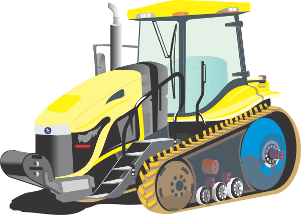 Трактор МТЗ вектор