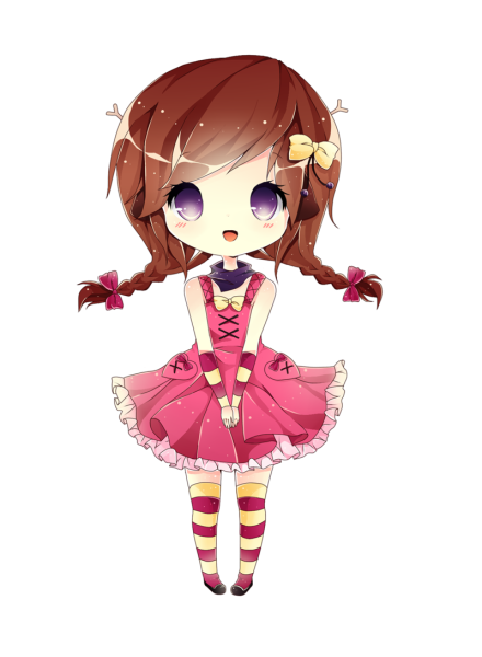 Чиби на прозрачном фоне