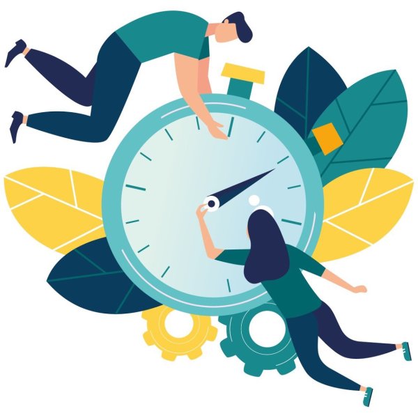 Тайм менеджмент вектор