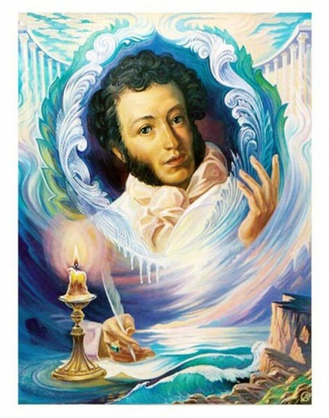 Пушкин Александр Сергеевич анимация