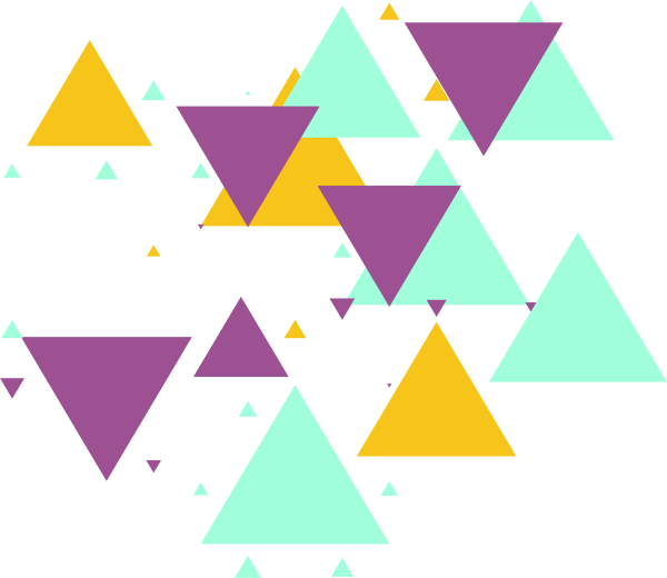 Треугольник, разноцветный