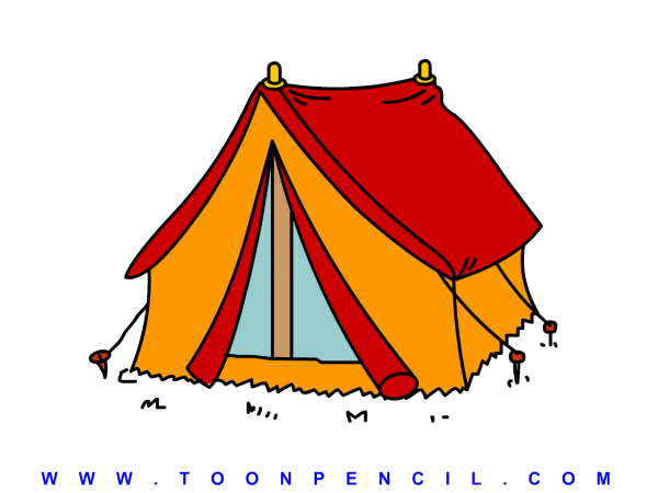 Палаточный лагерь вектор