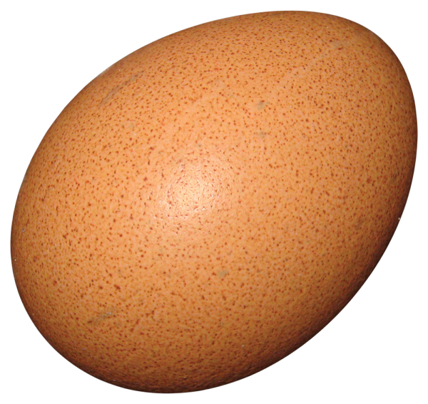 Белое яйцо на красном фоне