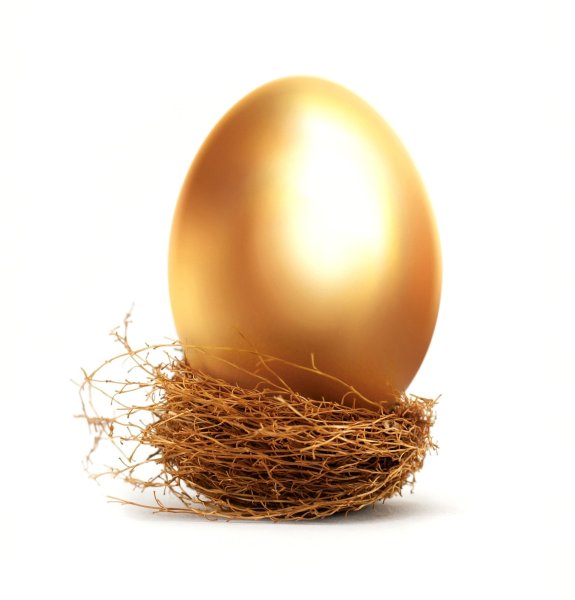 Яйцо золотое из сказки Курочка Ряба