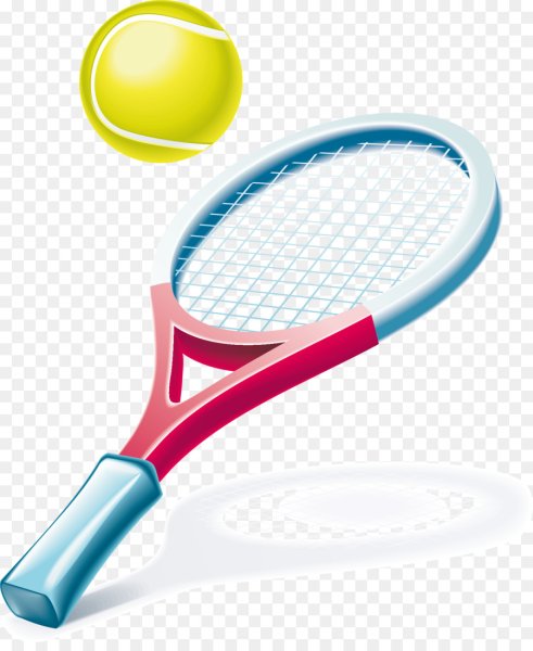 Теннисная ракетка вектор