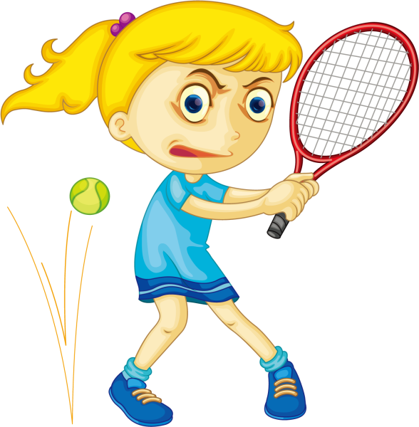 Теннис мультяшный