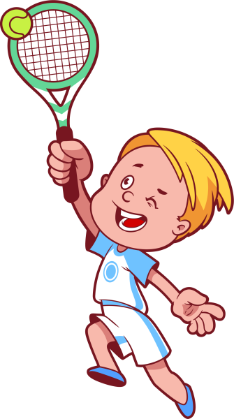 Теннис мультяшный