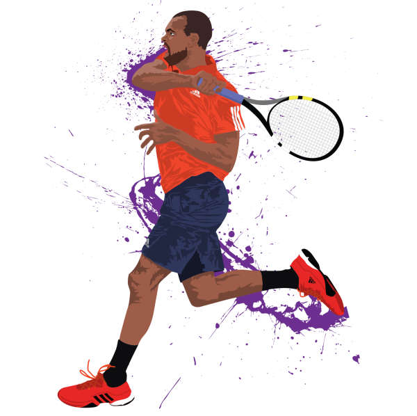 Большой теннис Графика