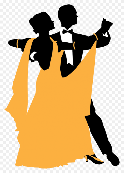 Танцующие пары силуэты