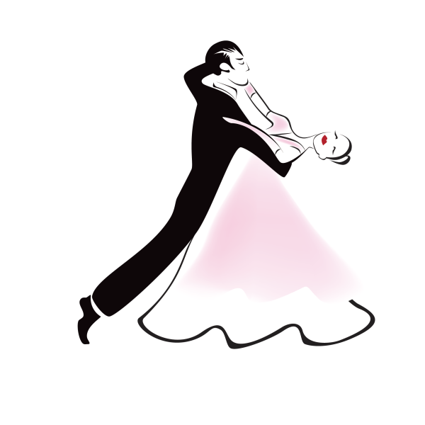 Нарисовать бальные танцы