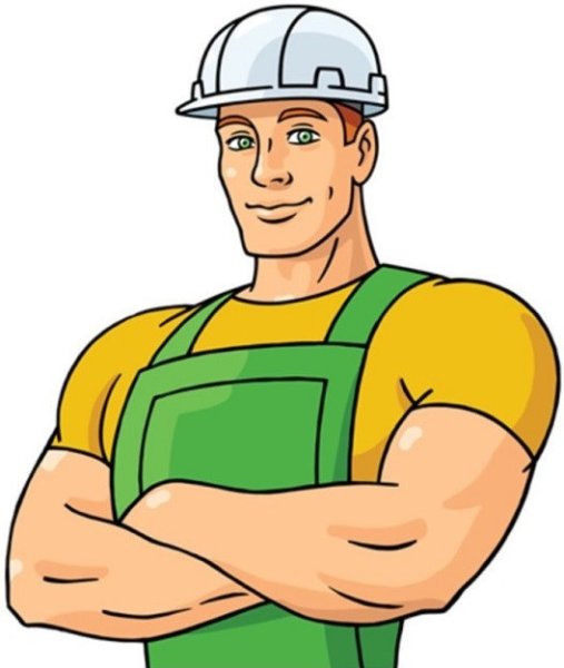 Строитель мультяшный