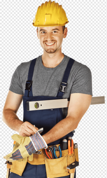 Рабочий в каске