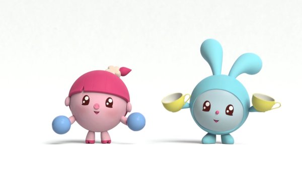 Герои мультфильма Малышарики