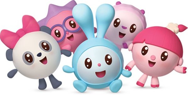 Герои мультфильма Малышарики