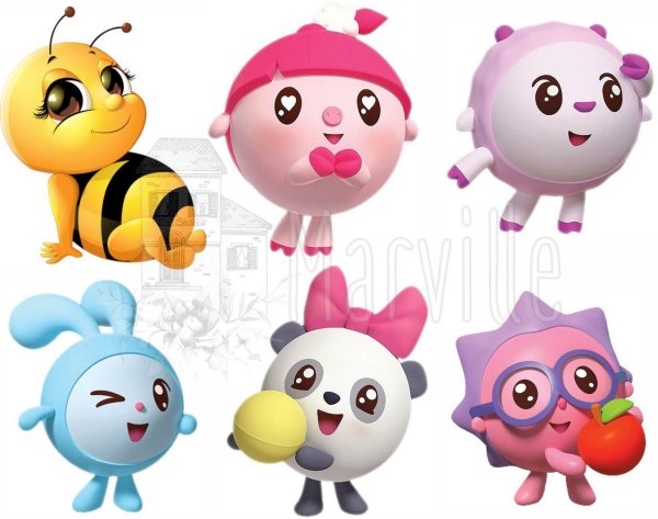 Малышарики герои мультика