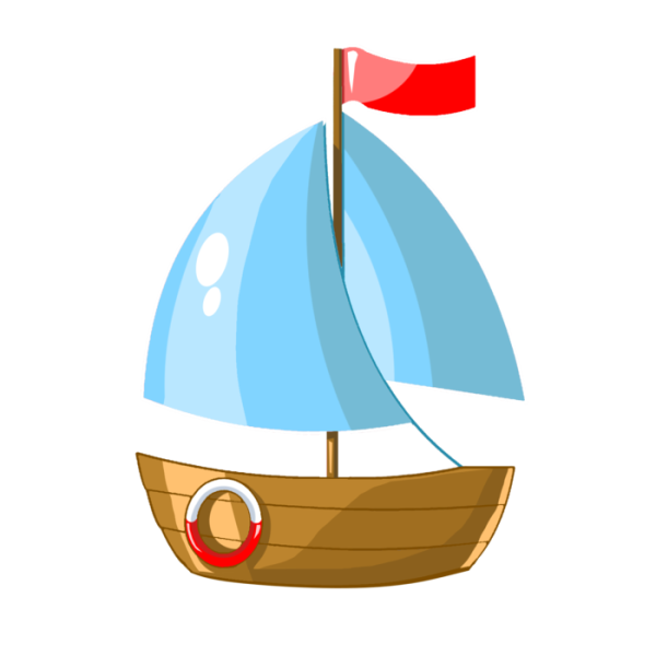 Кораблик мультяшный