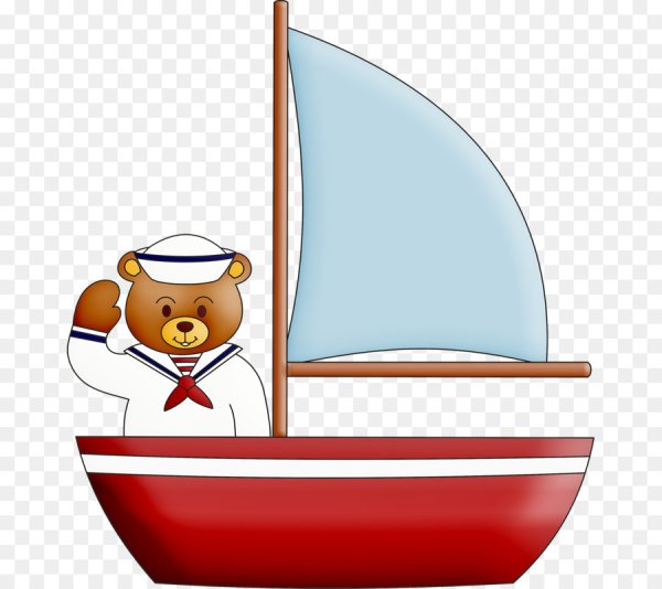 Кораблик на прозрачном фоне