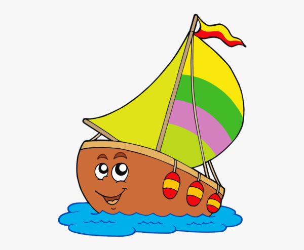 Кораблик мультяшный