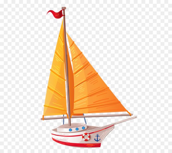 Кораблик с парусом