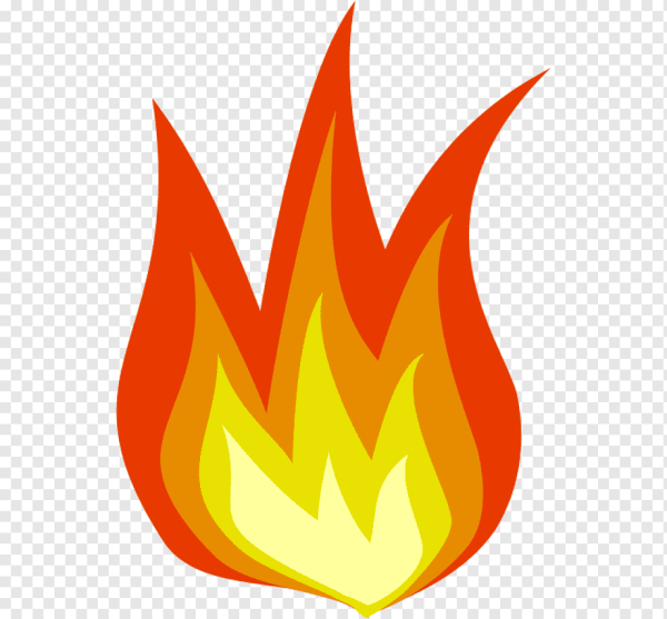 Нарисованное пламя