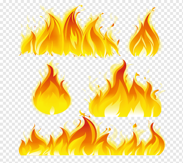 Огонь рисунок