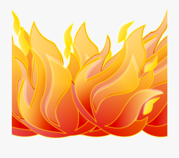 Цветочки огонь вектор