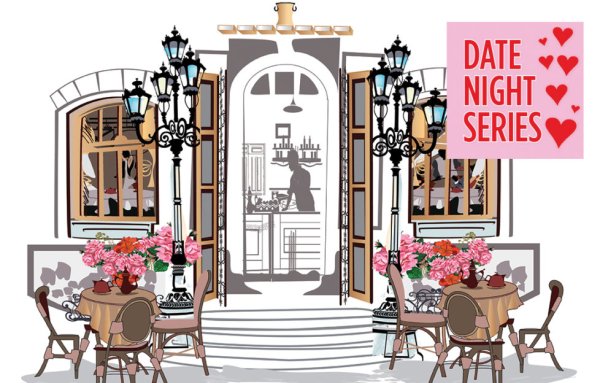 Нарисованное кафе