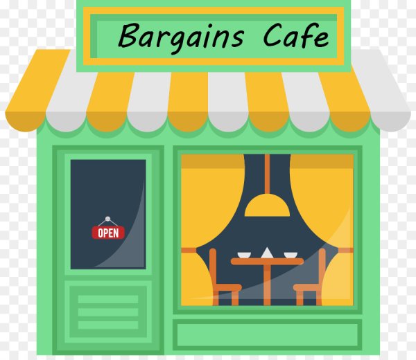 Ресторан на белом фоне