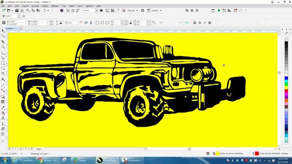 Рисование автомобилей в corel