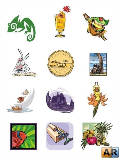 Клипарты для corel Heys