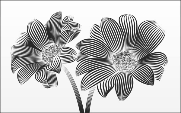 Стилизованный цветок