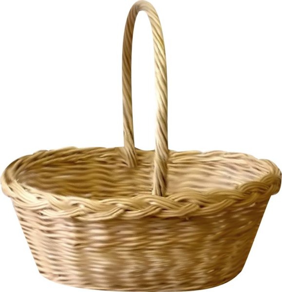 Дети с корзинкой