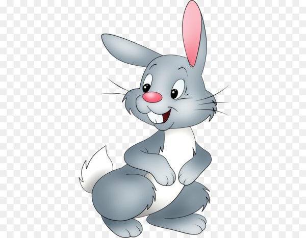 Зайчик мультяшный