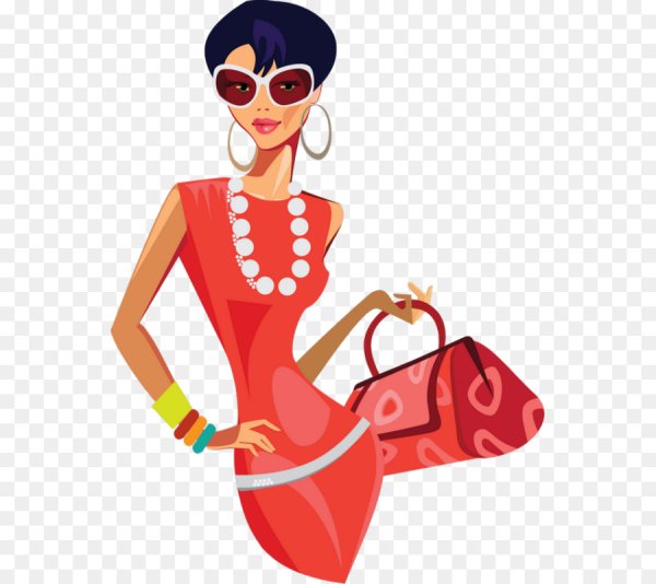 Мультяшная женщина