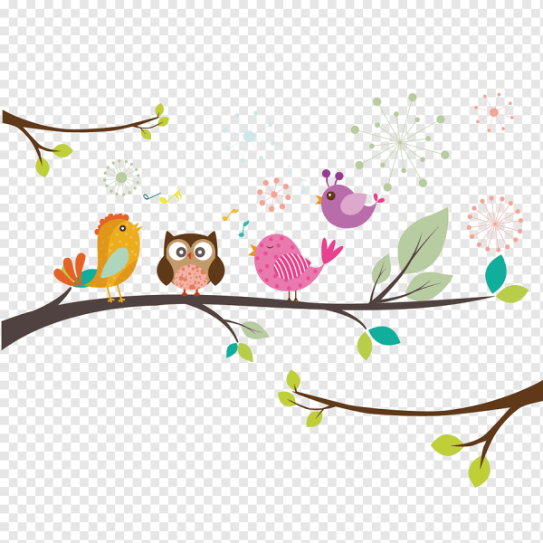 Мультяшные птички