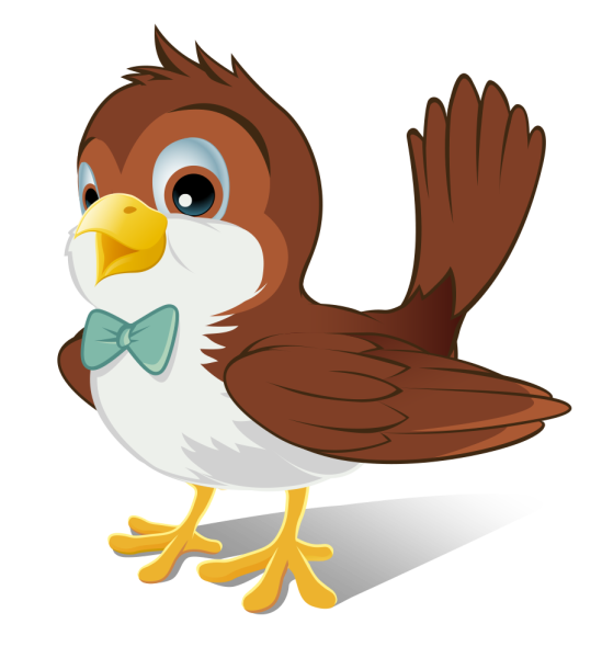 Птица рисунок