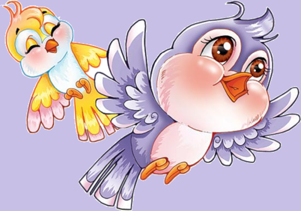 Птичка рисунок