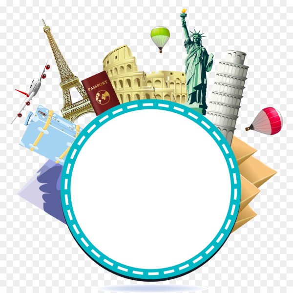 Векторные иконки путешествие