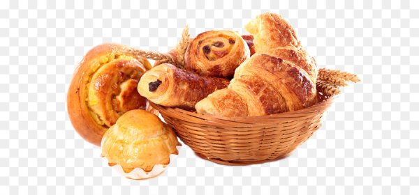 Выпечка на белом фоне