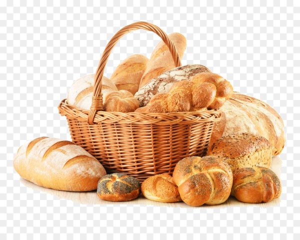 Корзина с выпечкой