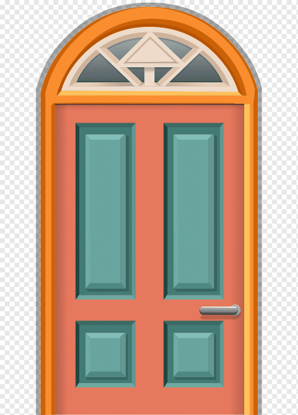 Дверь мультяшная