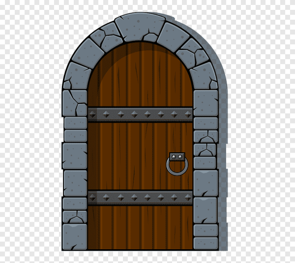 Дверь мультяшная