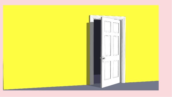 Дверь иллюстрация