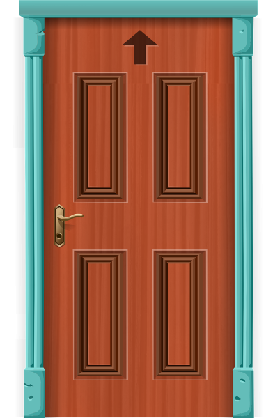 Дверь иллюстрация